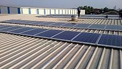 12 Kw Solar rooftop net metering plant